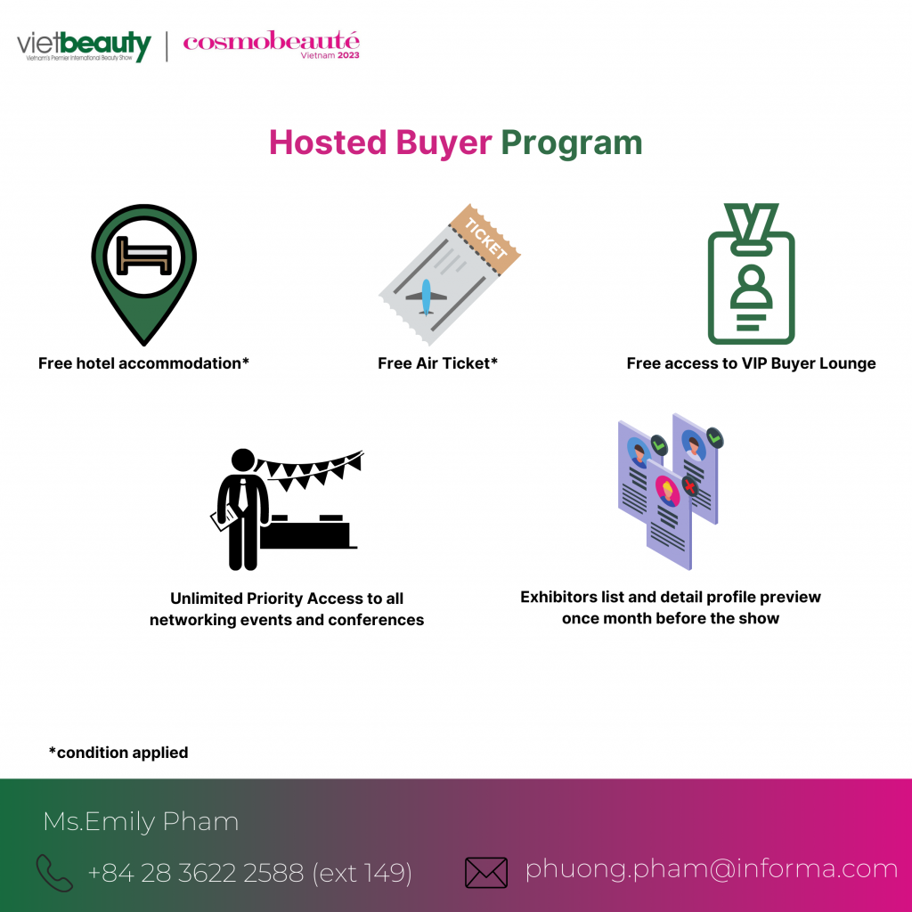 Hosted Buyer Program Vietbeauty Vietnam's Premier International